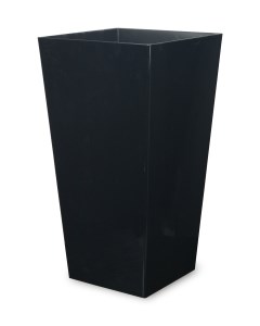 タツクラフト 蒔絵調 ダストボックス L角 9.5L 桜ブラック