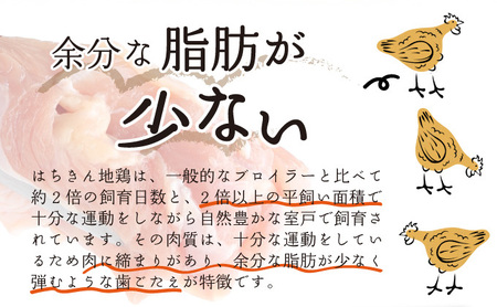 【 鶏肉 】 もも肉 はちきん地鶏 0.5kg [ag020]  鶏肉