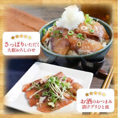 ふるさと納税 芸西村 高知の海鮮丼の素「ブリの漬け」1食80g×10Pセット　【コロナ応援企画】【KYF121】 |  | 03