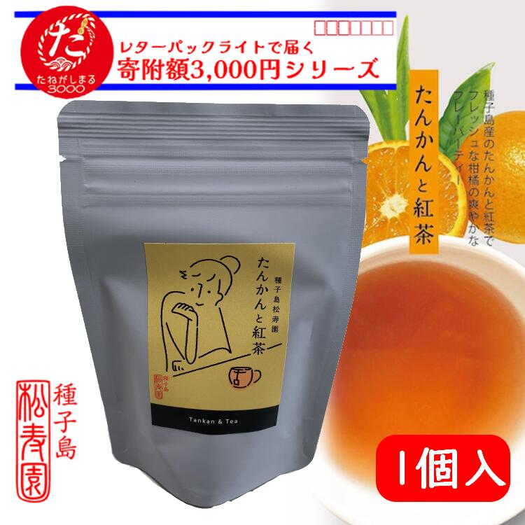 【ふるさと納税】香る紅茶　フレーバーティー「たんかんと紅茶」1袋