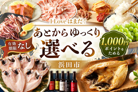 【あとから選べる】寄附1000円相当 島根県浜田市 あとから 【140_1538】