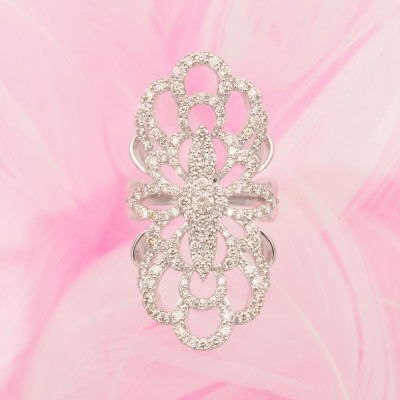 
                  PT900 2.1ct ダイヤモンド リング　#16　HR-009328【1510031】
                