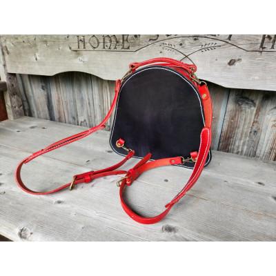 ふるさと納税 小浜市 3WAYバッグ おにぎり(ブラック+レッド) |  | 02