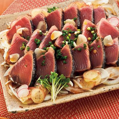 ふるさと納税 四万十町 藁焼きかつおタタキ 1節セット　300g　Ess-16