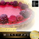 【ふるさと納税】 【ロースイーツ】MIXベリータルト 直径 12cm 16cm〈ロースイーツ店 369miroku 和歌山県 紀美野町〉 《 レビューキャンペーン 実施中 ! 》/ ローケーキ スイーツ 健康 ダイエット ケーキ グルテンフリー ヴィーガン 低糖質 手作り プレゼント ギフト