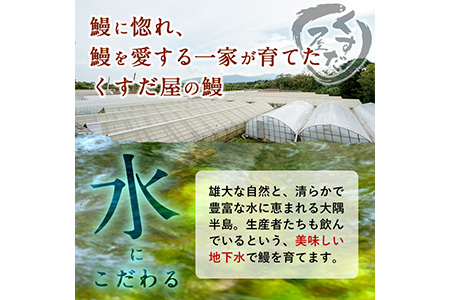 くすだ屋の極上うなぎ 2尾(150g×2)＜計300g以上＞ a5-266