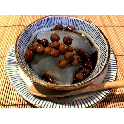 ふるさと納税 佐野市 割烹の黒蜜豆寒天　4食分×2セット |  | 01