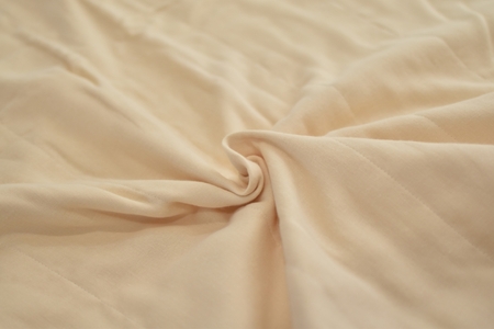 和晒し6重合わせ　ガーゼケット　大判_アイボリー【G0664】