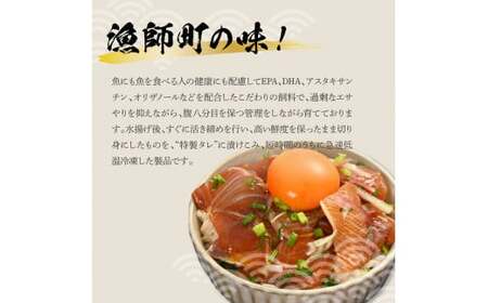 【訳あり】活き締めブリの醤油漬け丼 20Pセット 高知県土佐市 【企業組合　宇佐もん工房】 [BQAB063]