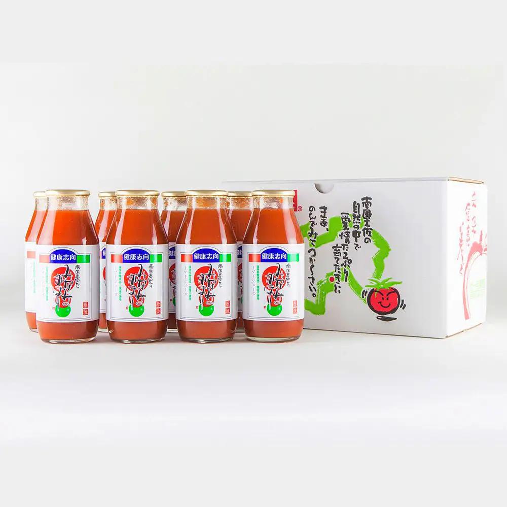 トマトジュース みなみのかほり 180ml×8本セット 高知県土佐市 【有限会社　池一菜果園】 [BQAG016]