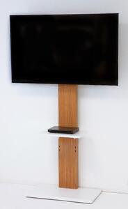 壁掛け風アングルテレビ台 ハイ ナチュラル