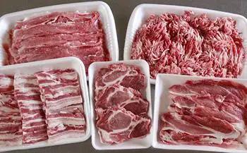 【ふるなびWEEK対象】富士ヶ嶺ポークしゃぶしゃぶ用入り満腹セット 総重量4.5kg