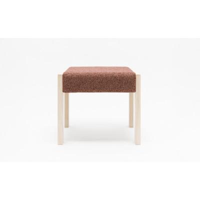 ふるさと納税 東川町 センの木の家具 Ottoman　レッドブラウン【0001-045-03】 |  | 01