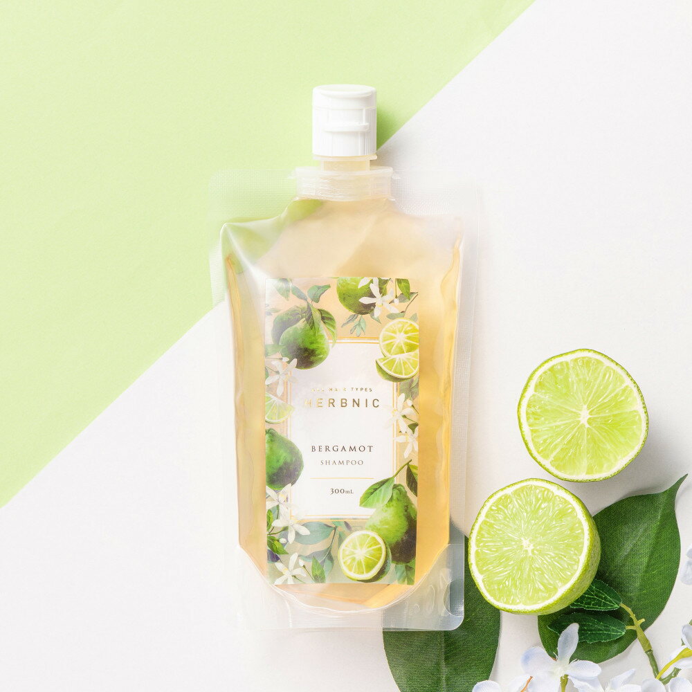 【ふるさと納税】【西宮市】HERBNIC シャンプー（ベルガモットの香り） 300ml