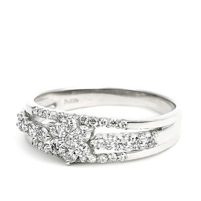 ふるさと納税 大月市 プラチナ ダイヤ リング 0.45CT   R3363DI-P #14 |  | 02