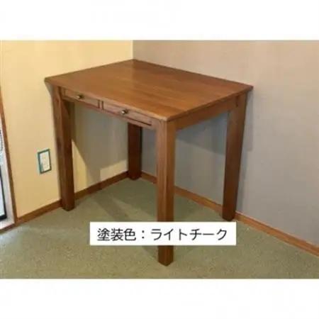 つばきやの学習机W110×D60×H73cm　ライトチーク【1688330】