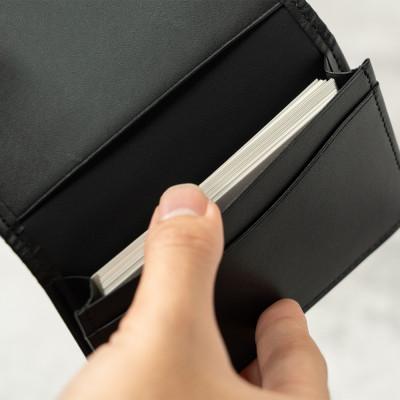 ふるさと納税 山辺町 【山形さくらんぼ実染め】名刺入れ・カードケース(ピンク縞) |  | 02