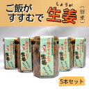 【ふるさと納税】ご飯がすすむで生姜 佃煮 甘辛 混ぜごはん おにぎり 生姜 しょうが ジンジャー 手作り 総社 そうじゃ