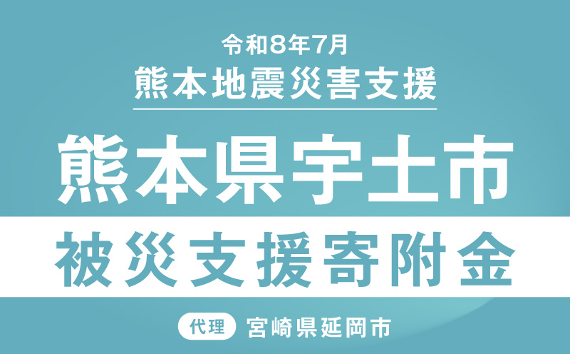 【返礼品なし】 令和8年熊本地震 熊本県宇土市災害支援 代理寄附　N0159-9992