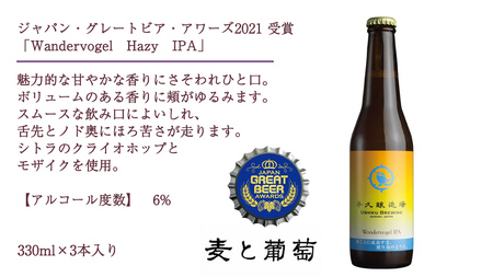 【 お歳暮 熨斗付 】 2年連続！《 ジャパン・グレートビア・アワーズ 受賞 》 クラフトビール 2種 計 6本 セット 飲み比べ 茨城県産 牛久醸造場 330ml × 6本 ビール 地ビール クラフ