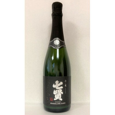 【ふるさと納税】山梨県産スパークリング日本酒　山ノ霞(720ml) _ 日本酒 スパークリング 山梨 瓶内二次発酵 人気 美味しい【配送不可地域：離島】【1202616】