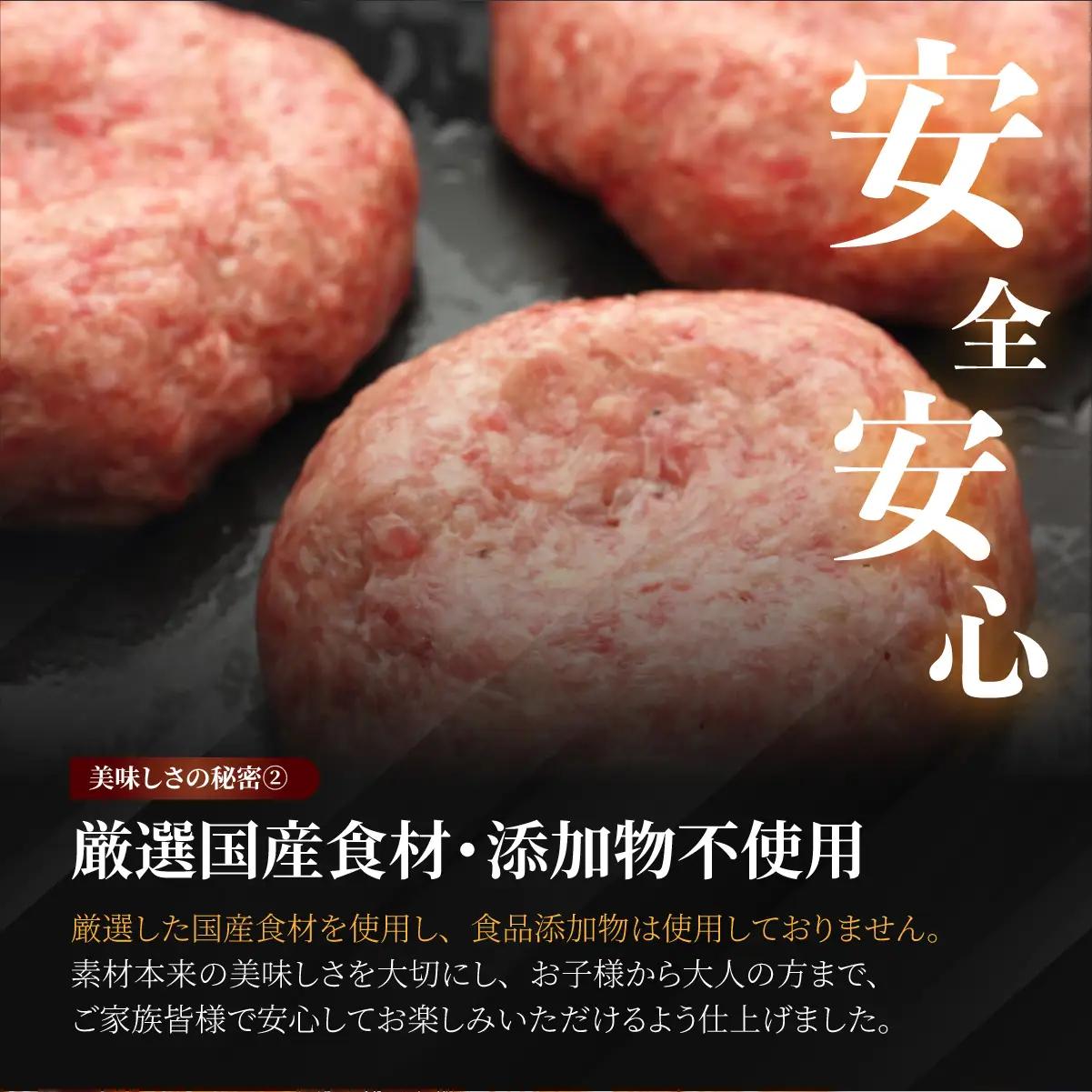 老舗55年【佐賀牛入】黒毛和牛ハンバーグ がばいばーぐ 12個（1.8K）【焼くだけ】 B-1086