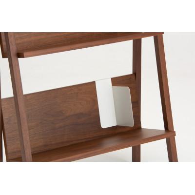 ふるさと納税 旭川市 【2025年3月下旬発送】旭川家具　WOWの【 ブックラック】(ウォールナット)　 |  | 02