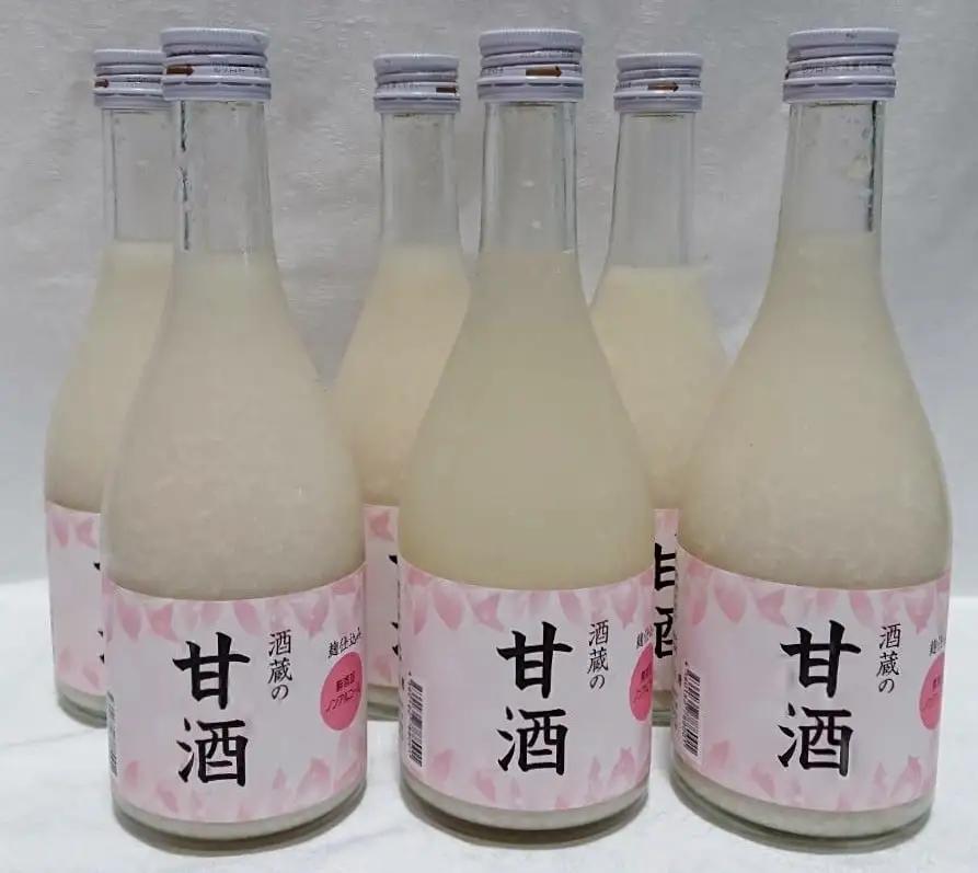 酒蔵の特製甘酒（500ml×6本） A07-002
