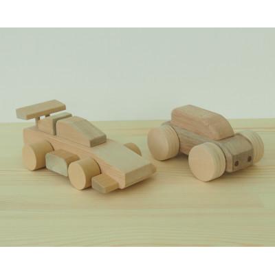 ふるさと納税 赤平市 組み立てキット　ころころカー&amp;レーサーカー