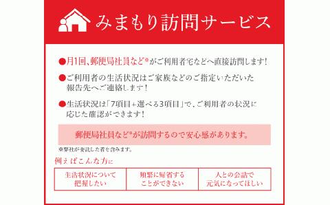 みまもり訪問サービス（３か月）【02402-0203】