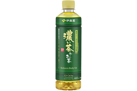 お〜いお茶 濃い茶460ml×30本【2ケース】