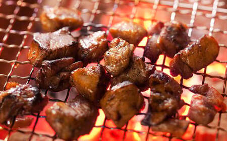 美咲どりの炭火焼（塩） 8袋（約800g） 美咲どり 鶏肉 とりにく 鶏もも肉 もも肉 ムネ肉 お肉 肉 炭火焼 おつまみ 岡山県