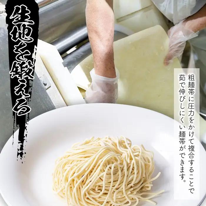 No.398 ＜訳あり・業務用＞生ラーメン (150g×5食×4袋・計3kg・とんこつ2種類×各10袋付)【福山食品】