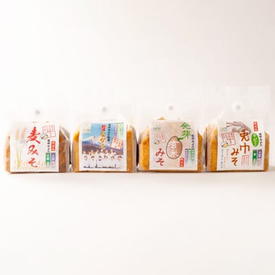 味工房「みよた」味噌 4種類　お試しセット 合計2kg【配送不可地域：離島】【1758488】