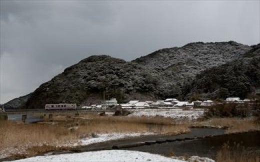 
(1520-1)フォトグラファー安森信が撮る長門市の風景「三隅　久原山」カラー
