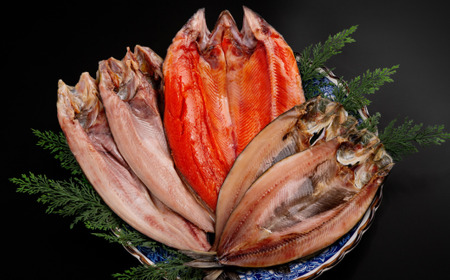網走加工焼き魚セット 5種 【 ふるさと納税 人気 おすすめ ランキング ほっけ ホッケ にしん 鰊 サクラマス 桜ます 干物 一夜干し 開き 粕漬け 西京漬け 秋鮭 鮭粕漬 鮭 魚 北海道産 お手軽