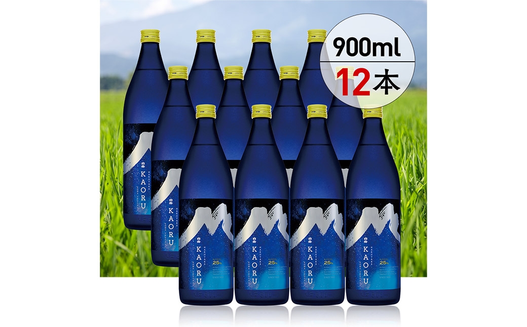 
                  球磨焼酎 「 白岳KAORU 星空ボトル 900ml 」 12本 焼酎 お酒 酒 アルコール 米焼酎 白岳 KAORU 白髪岳 フルーティ 吟醸香
                