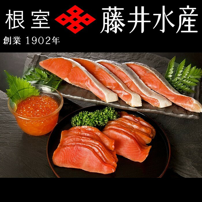 【ふるさと納税】＜鮭匠ふじい＞鮭味覚尽くし B-42007