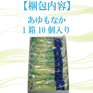 あゆもなか 10個 すだち餡 もなか 最中 和菓子