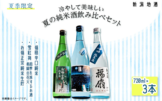 
                  C1-C3B冷やして美味しい夏の純米酒飲み比べセット　720ml×3本
                