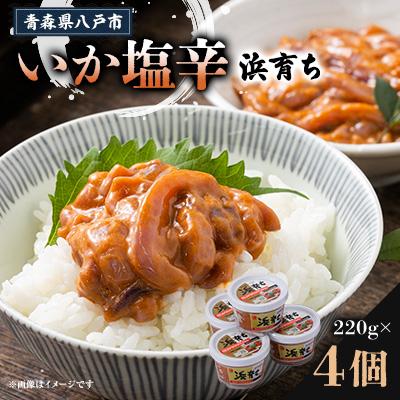 ふるさと納税 青森県 いか塩辛　浜育ち(220g×4)