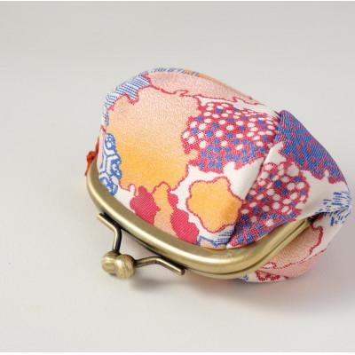 ふるさと納税 与謝野町 2.5寸ボストンがま口　小紋柄(白) |  | 02