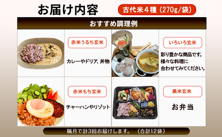 雑穀米 定期便 隔月3ヶ月 古代米 雑穀米