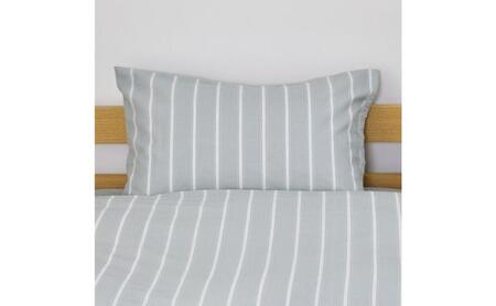 ホームコーディ　まくらカバー（柄） 43cm×63cmまくら用 グレー2 イオンリテール 寝具