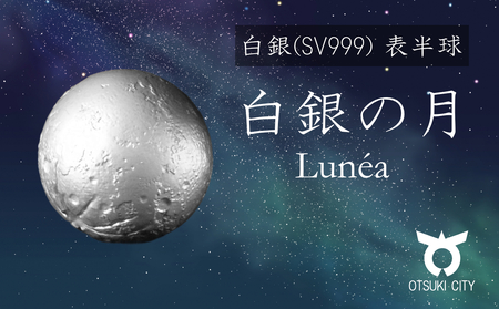 SV999 白銀の月　表半球　Lunéa（ルネア）