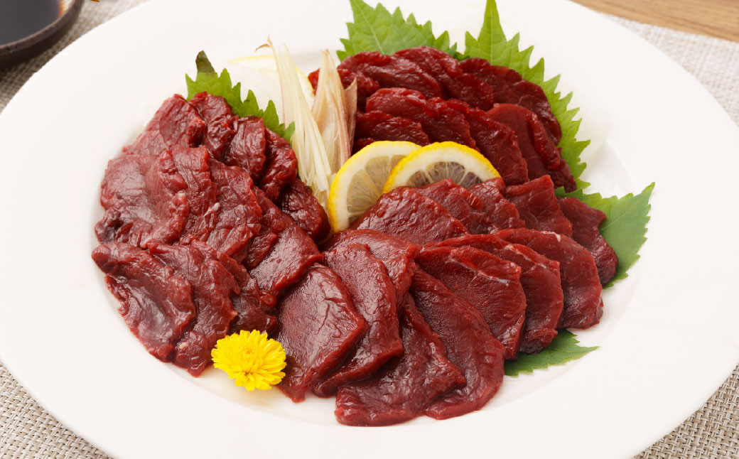 国産馬刺し 赤身 約300g（約100g×3パック）+馬刺しタレ ミニボトル 50ml