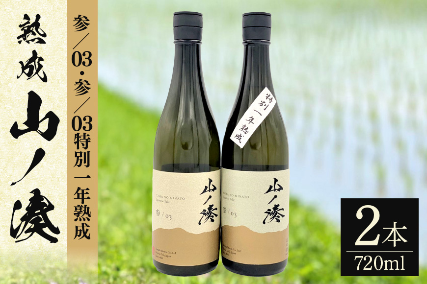 山ノ湊 熟成飲み比べセット 日本酒 地酒 熟成酒 ヴィンテージ 720mL 4合 2本
