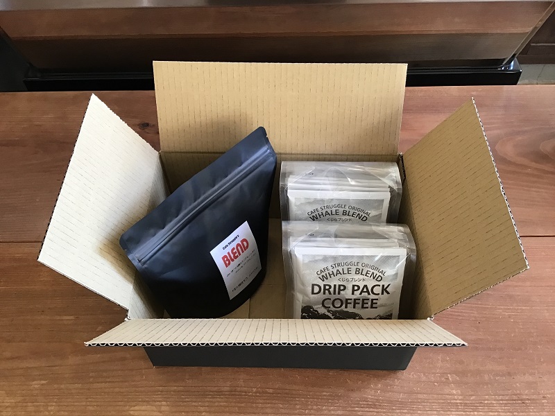 (1052)自家焙煎珈琲　オリジナル　粉　ドリップパック　詰め合わせ（中煎り粉200ｇ、ドリップパック16個）
