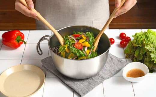 取っ手付きミキシングボウル 20cm 深型 [leye] FC010261