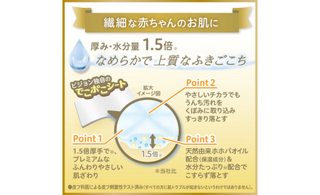 ピジョン　おしりナップ プレミアム極上厚手 50枚6P×6個  ベビーオイル配合 おしりふき ウェットティッシュ ベビー用品 おしりふき ティッシュ 日用品 ウェットティッシュ アルコール不使用 ノン